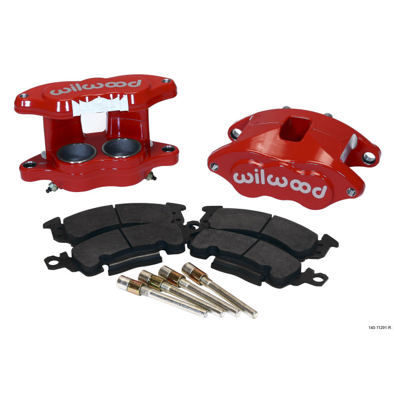 Wilwood D52 Front Caliper Kits - Red Powdercoat