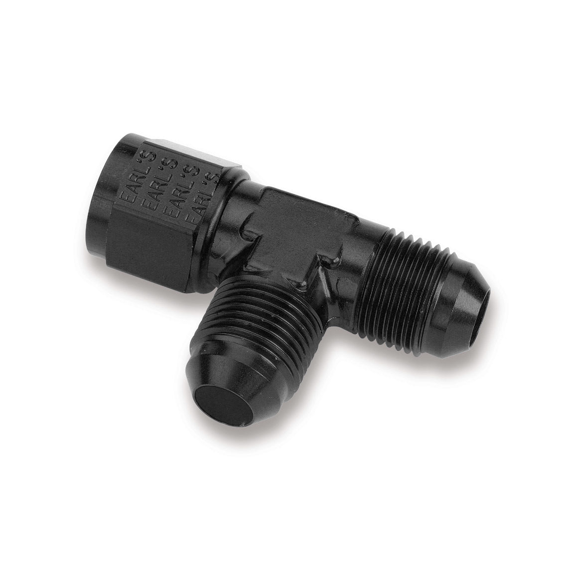 Earl's Ano Tuff AN Tee to Female Swivel On Run Adapter -6 AN