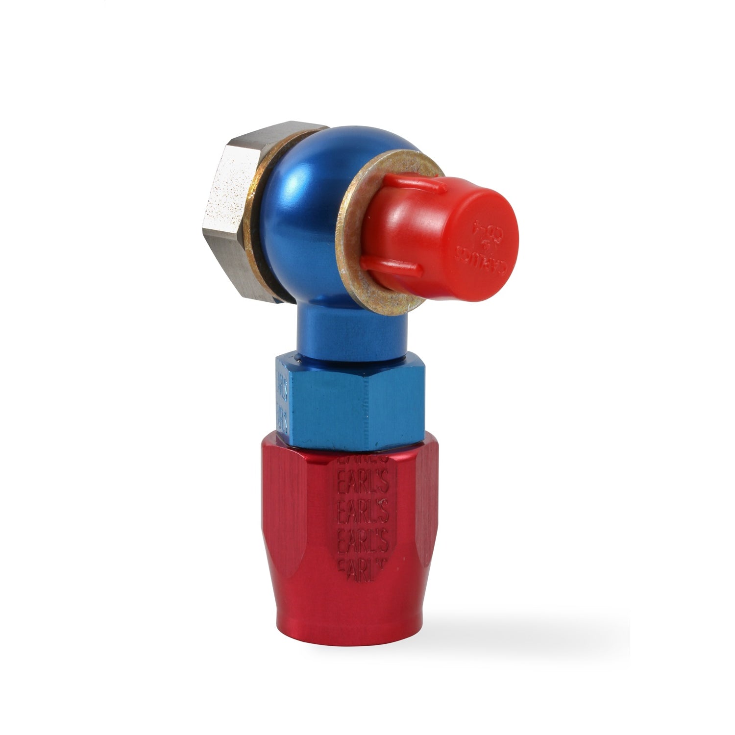Earl's Swivel Seal Single Banjo Hose End - 9/16-24