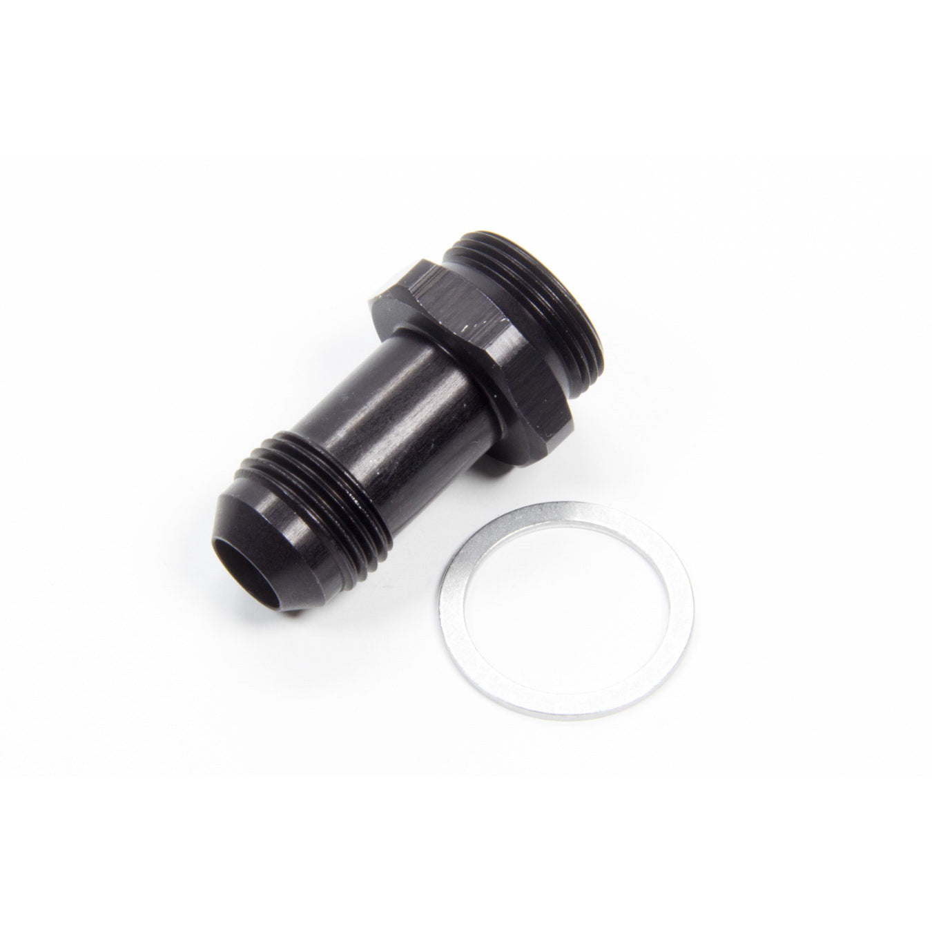 Aeroquip Black Aluminum -08 Carburetor Fitting