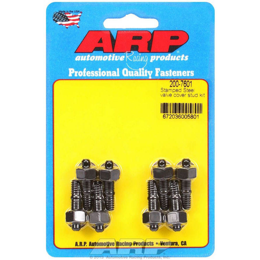 ARP Valve Cover Stud Kit - For Stamped Steel Valve Covers - (8 Pack)