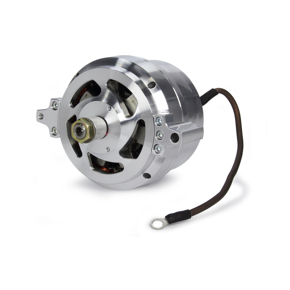 March Performance 140 amp Alternator 12V 1-Wire 10Si Style Case - Aluminum Case