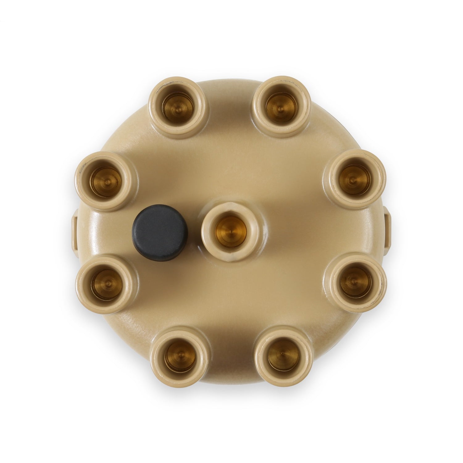 ACCEL Cap and Rotor Kit - Socket Style - Brass Terminals - Clamp Down - Tan - Vented - Mopar V8