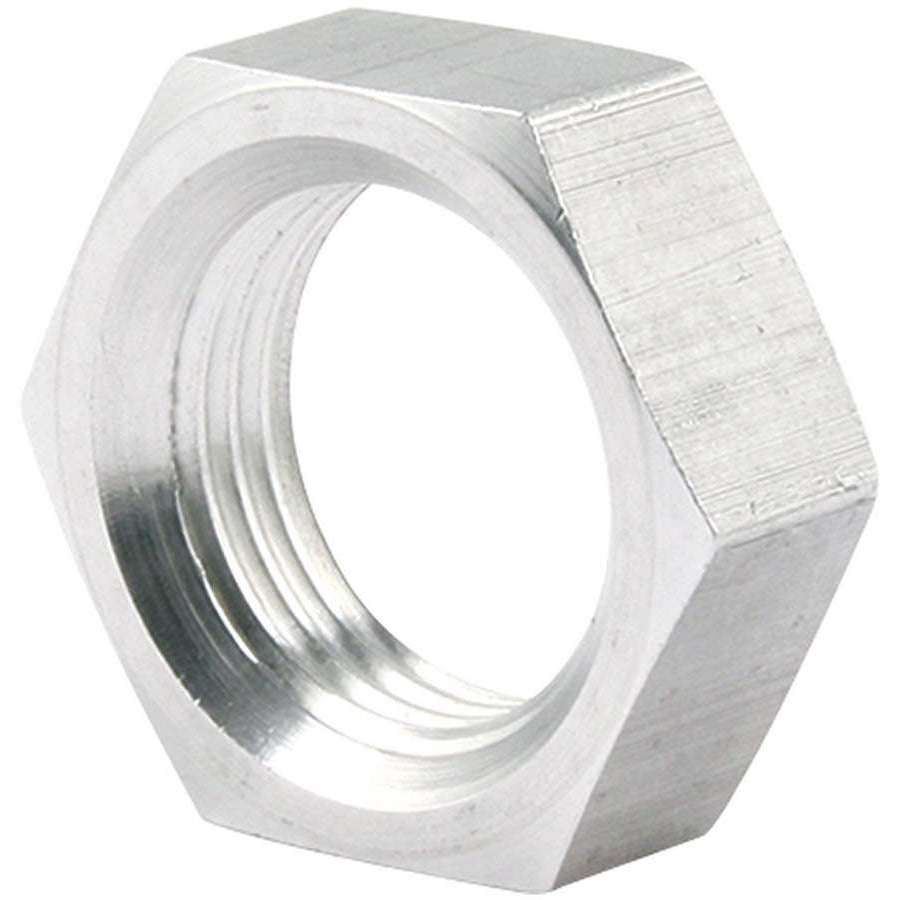 Allstar Performance Thin OD Jam Nut 5/8-18" LH Thread Aluminum Natural - Set of 10