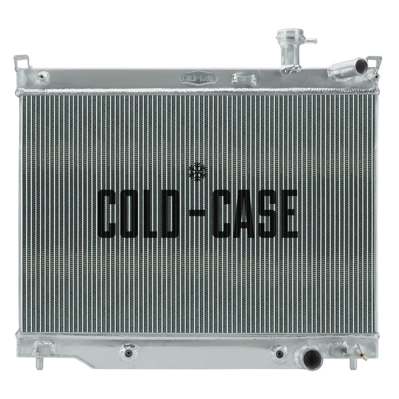 Cold-Case Polished Aluminum Radiator - 27.500 in W x 23 in H x 3 in D