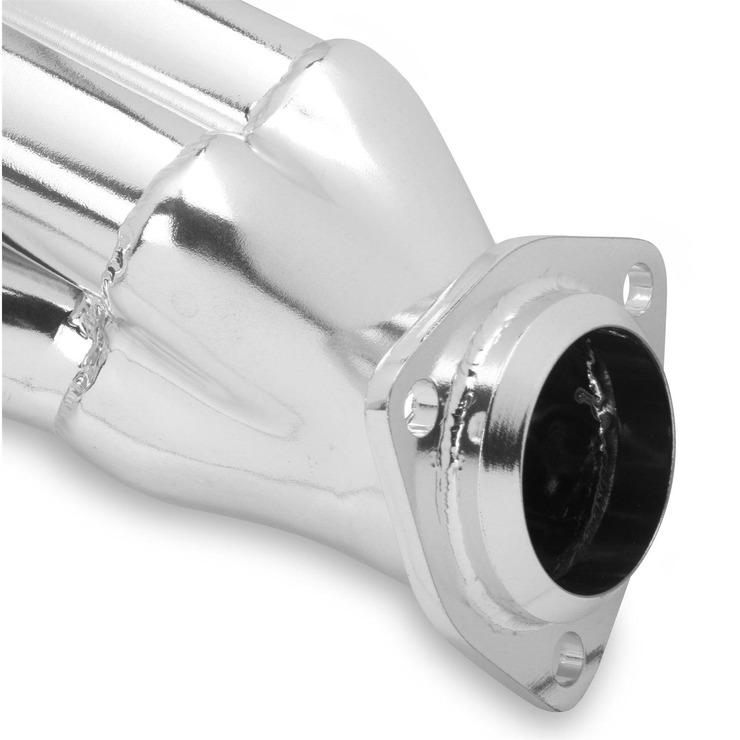 Flowtech Block Hugger Header - SB Chevy w/ D-Port Heads - 1-5/8" - 2-1/2" Collector - Stainless Steel