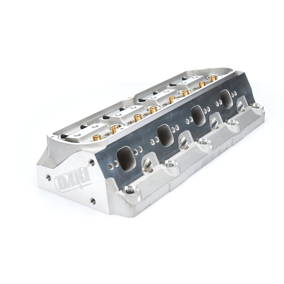 Dart SHP Aluminum Cylinder Head - Bare - 2.020 in/1.600 in Valves - 205 cc Intake - 58 cc Chamber - Angle Plug - Small Block Ford