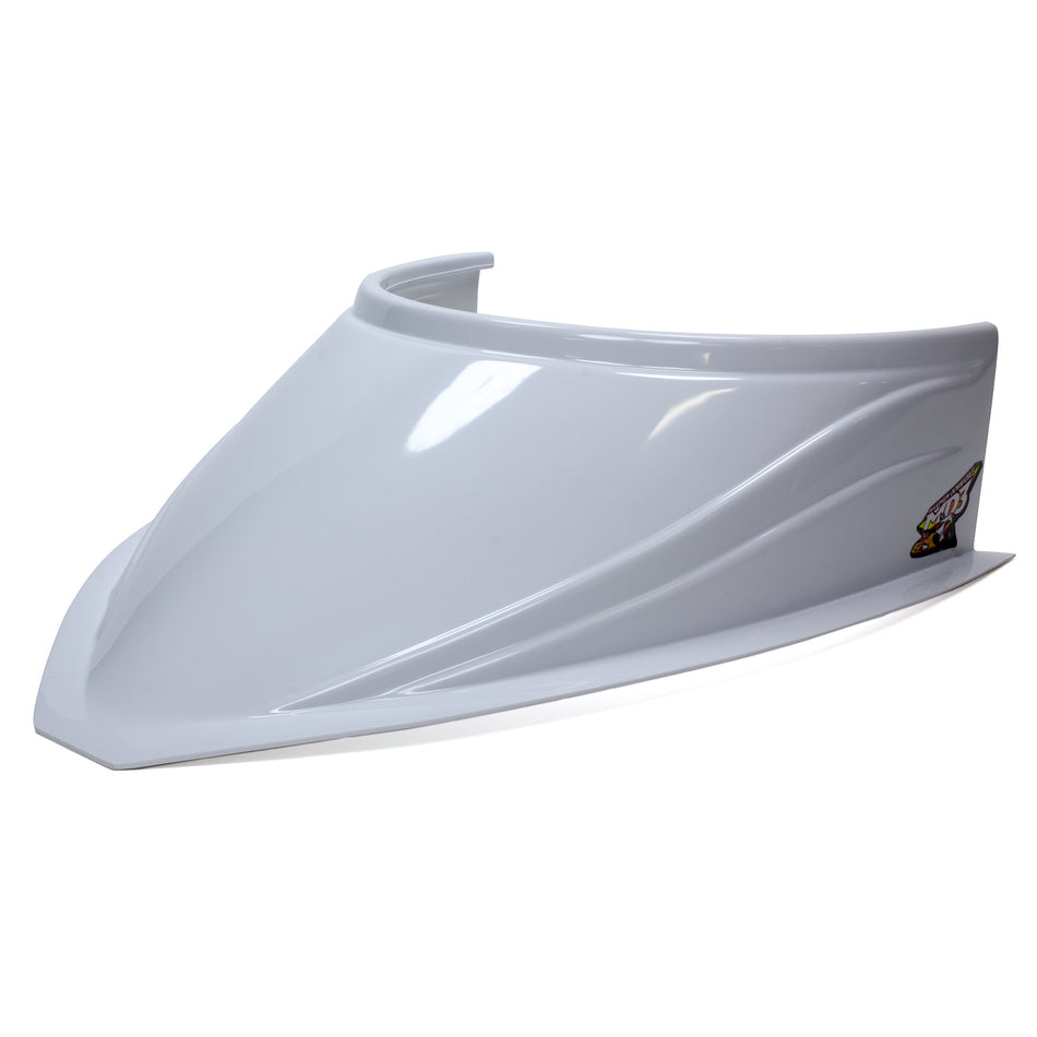 Fivestar MD3 Hood Scoop 5in Tall Curved - White