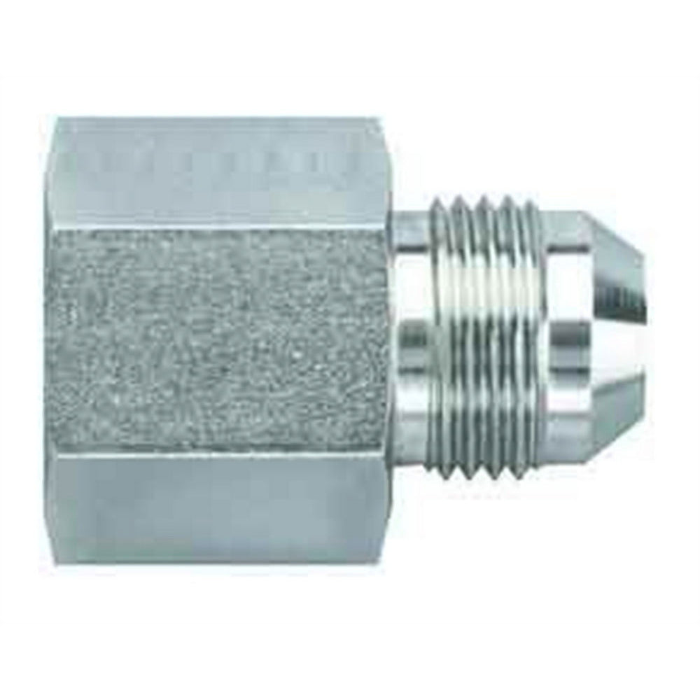 Aeroquip Steel -10 Female to -08 Male AN Reducer Adapter