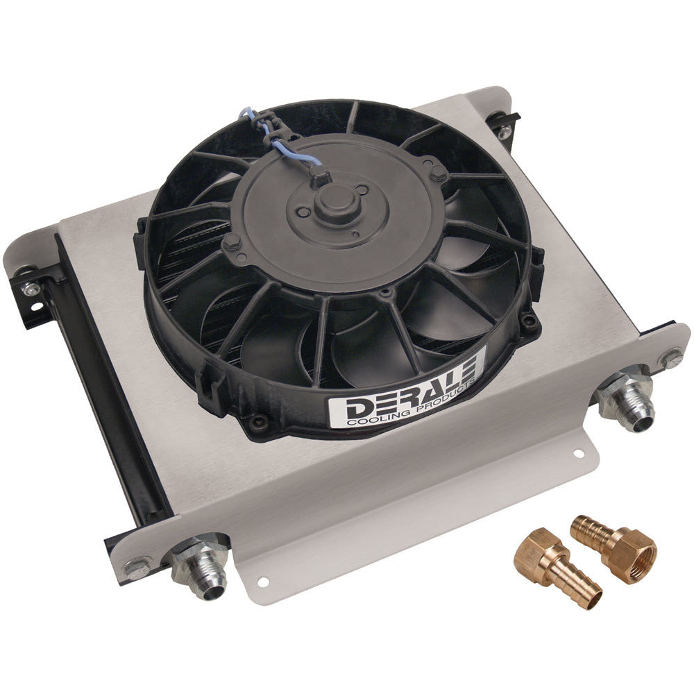 Derale Performance Logo Derale Performance 15860 Fluid Cooler and Fan – Pit Stop USA