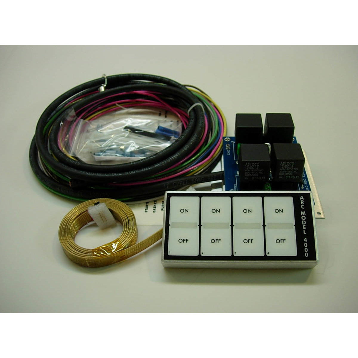 Auto-Rod Controls In-Dash Control Module - 4 Switch