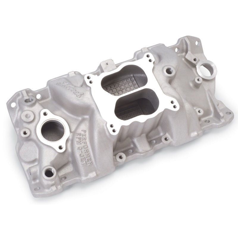 Edelbrock Performer RPM Quadrajet Intake Manifold - Cast