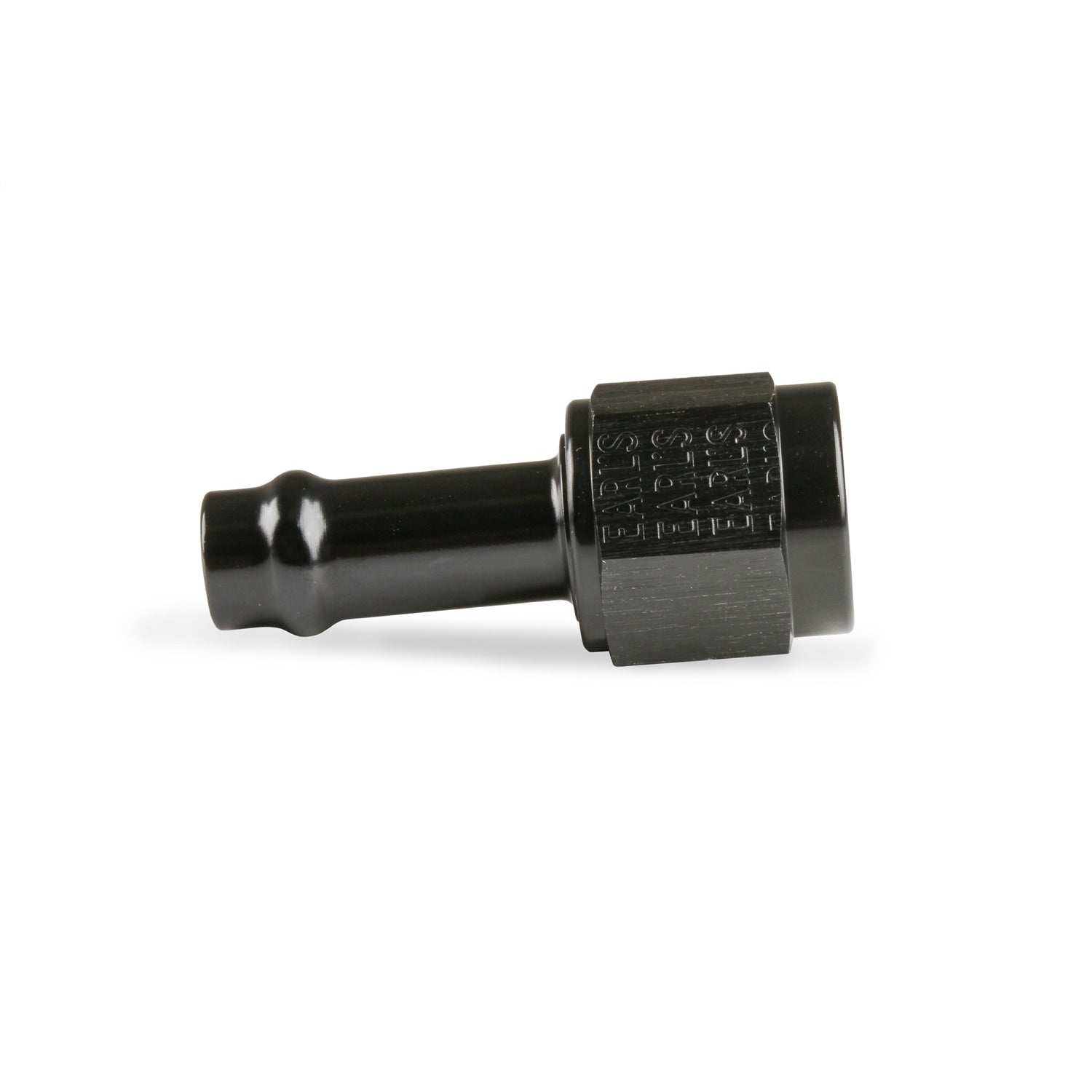 Earl's Vapor Guard - 6 AN Female Swivel to 5/16 in Hose Barb - Straight - Adapter - Black