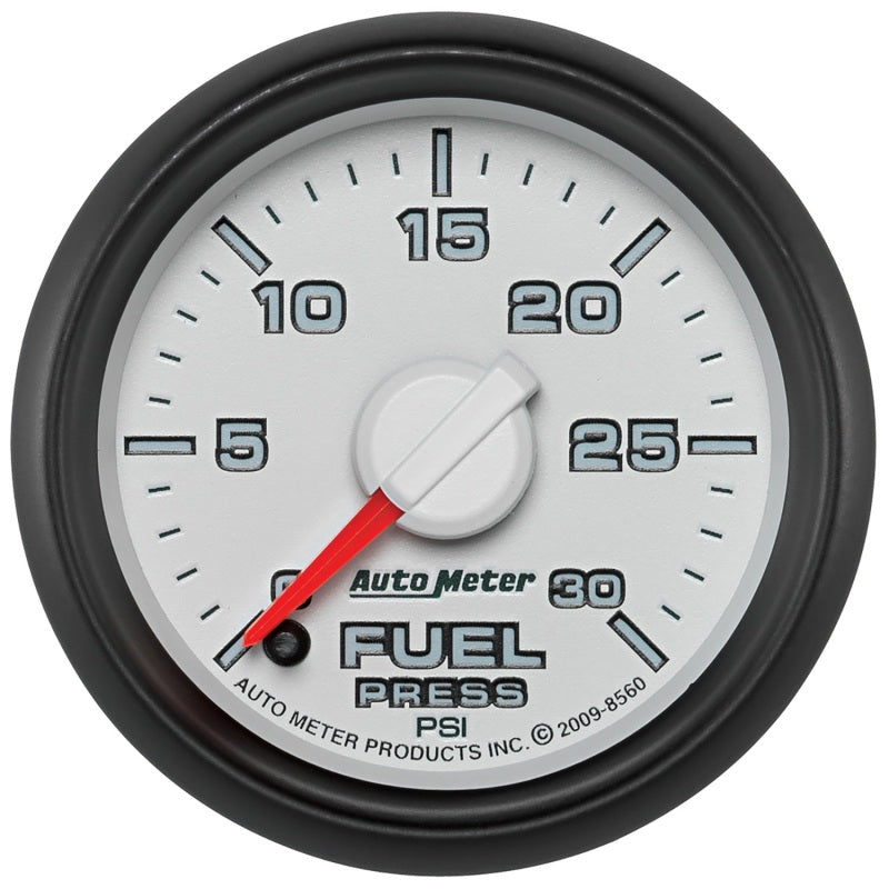 Auto Meter 2-1/16" Fuel Press Gauge - Dodge Factory Match