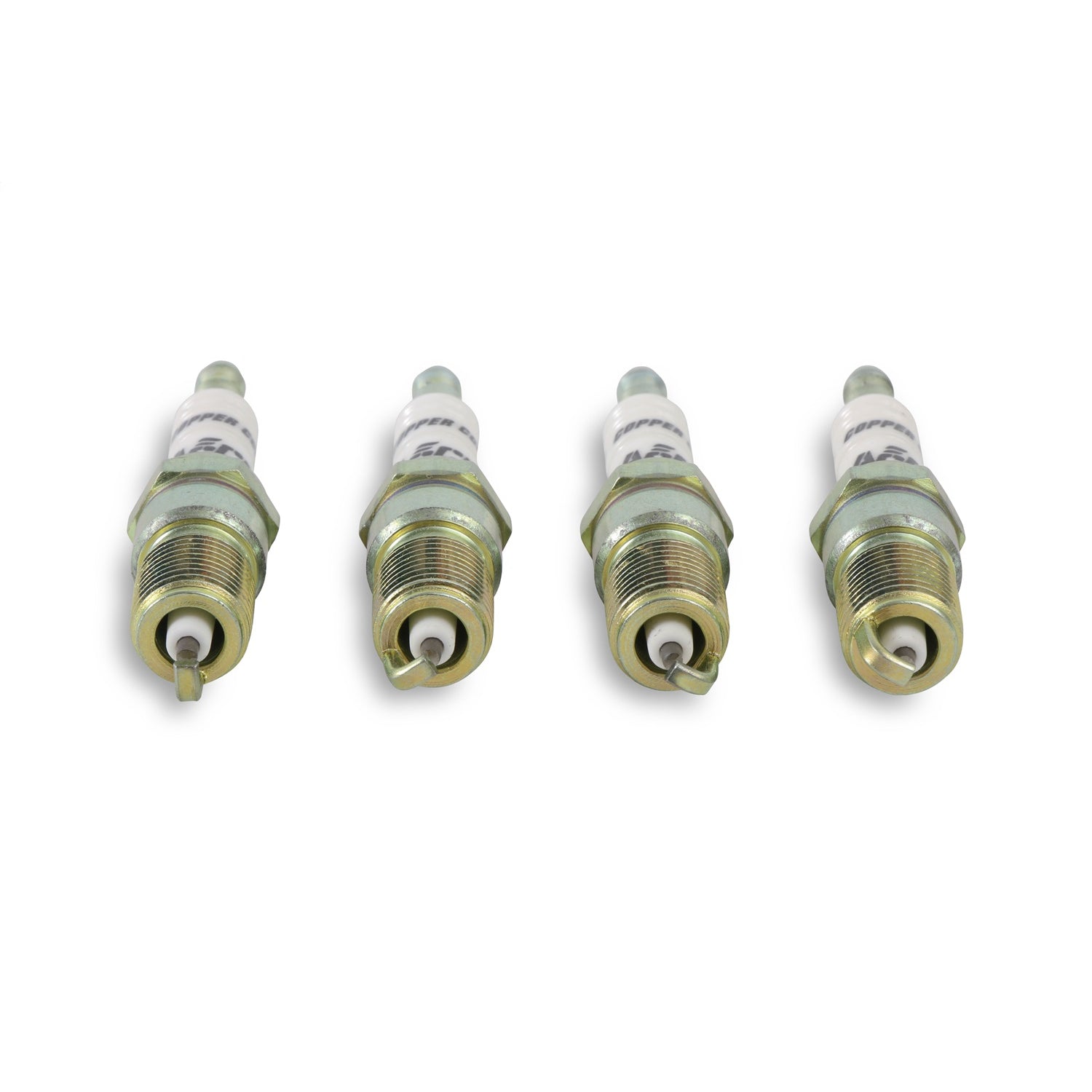 ACCEL Spark Plug - 14 mm Thread - 0.708 in R - Tapered Seat - Resistor - Set of 4
