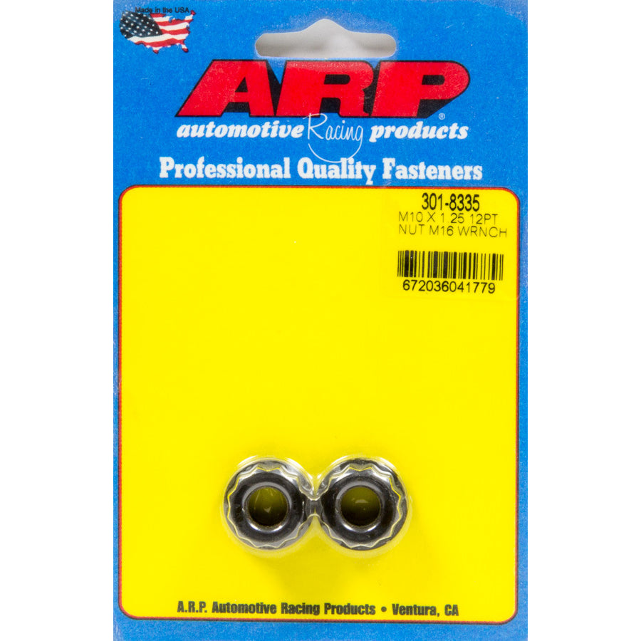 ARP 10mm x 1.25 12pt Nuts - Pack of 2