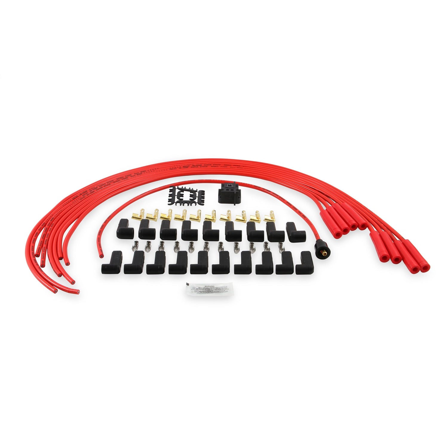 ACCEL Super Stock Spiral Core 8 mm Spark Plug Wire Set - Red