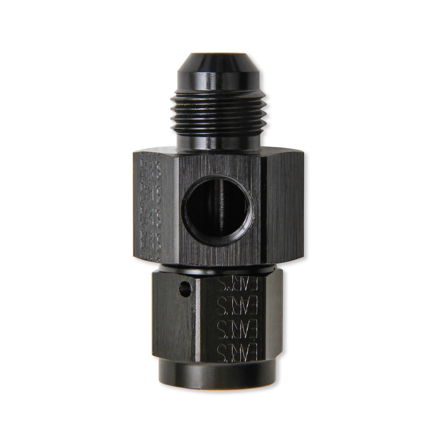 Earl's Ano-Tuff Fuel Pressure Gauge Adapter-4 Male To-4 Female W/(1/8").125 Npt" Hex