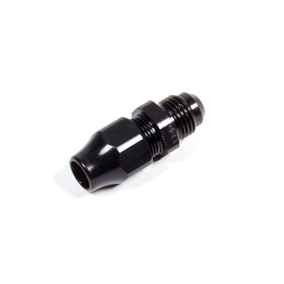 XRP Adapter Fitting Straight 3/8" Compression Fitting to 6 AN Male Aluminum - Black Anodize