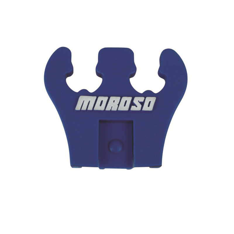 Moroso Replacement Blue 2-Hole Wire Loom - 2-Hole Loom - Blue - 7-8mm