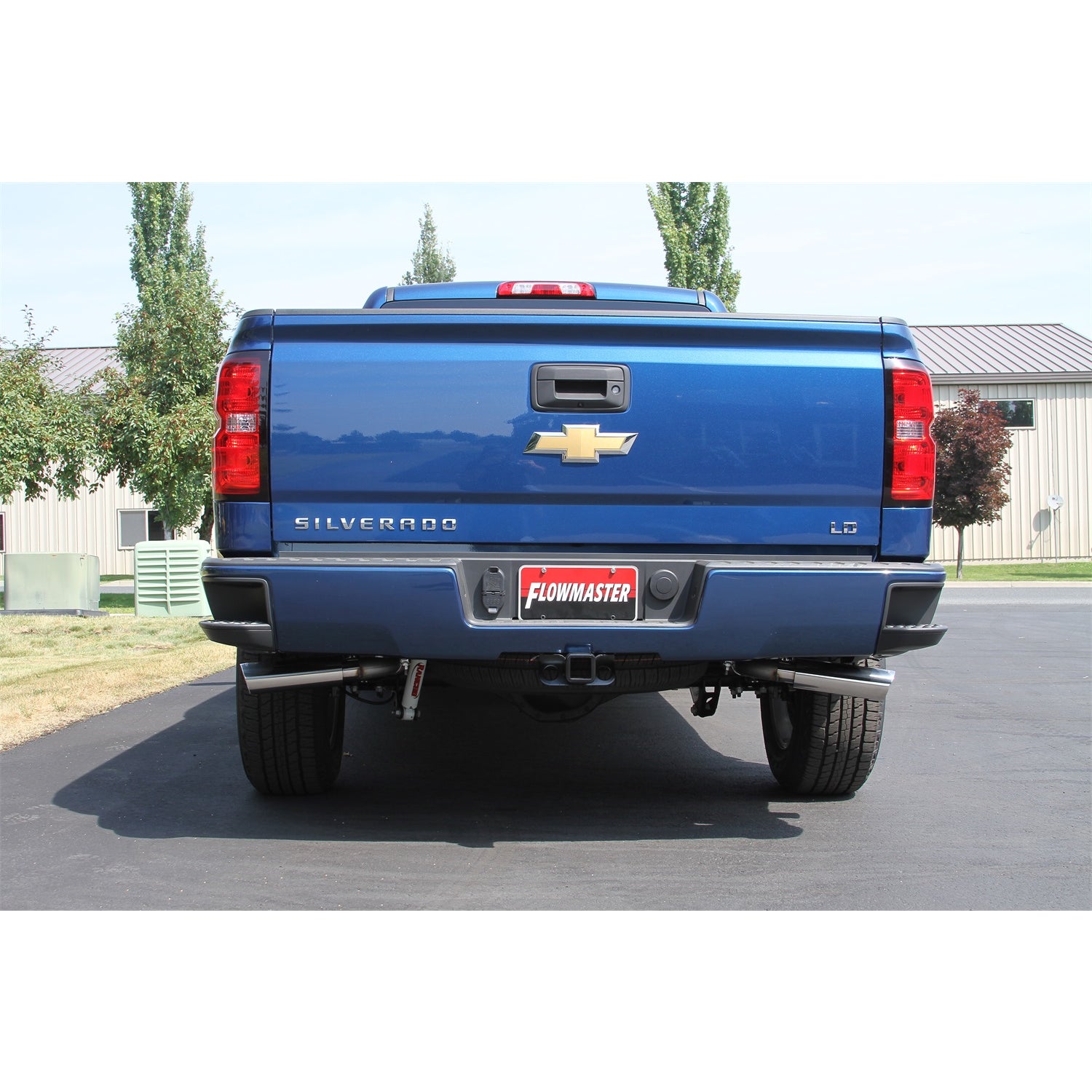Flowmaster Cat-back System 409S - Dual Rear or Side Exit-Force II - Moderate Sound