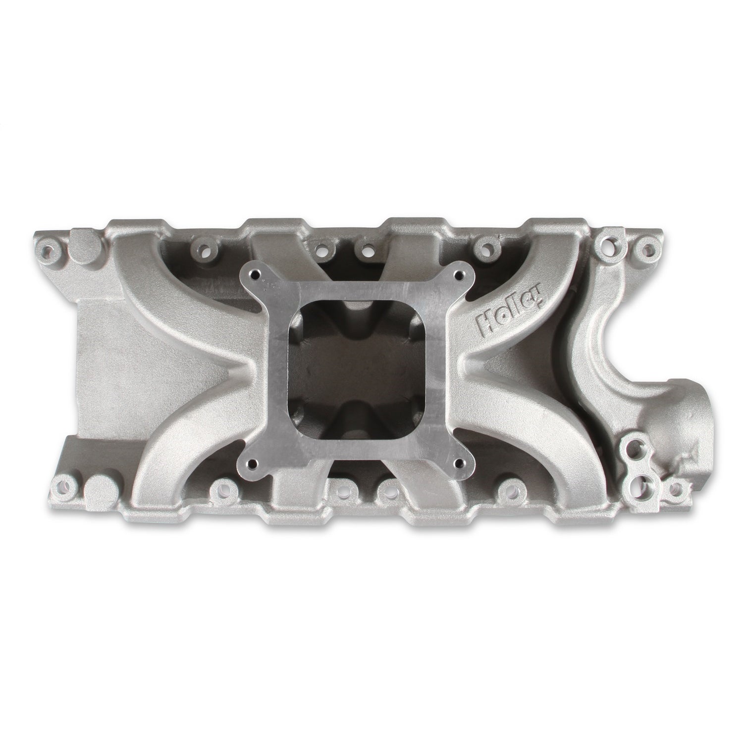 Holley Intake Manifold - Square Bore - Single Plane - Rectangle Port - Small Block Ford