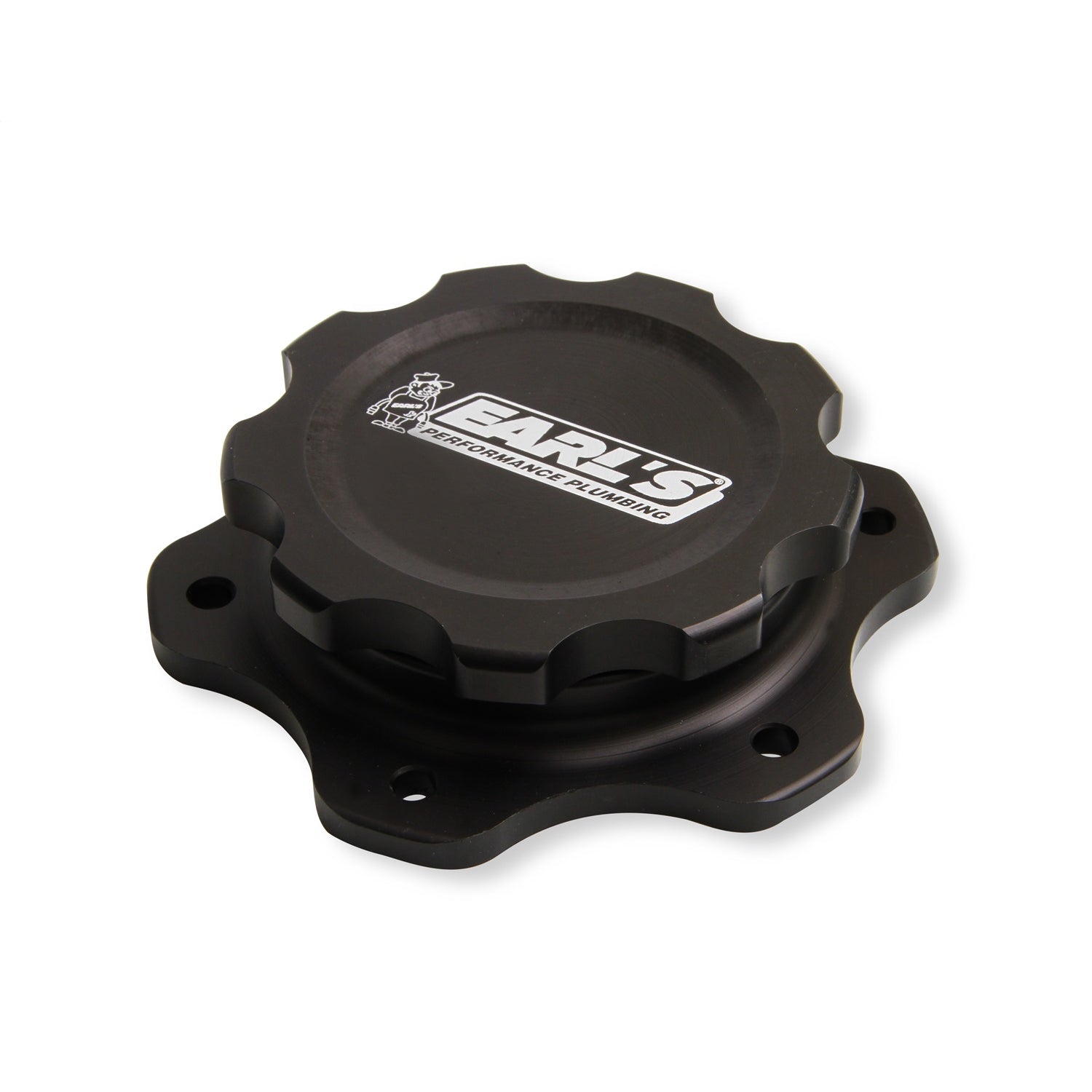 Earl's Billet Fuel Cell Cap-6-Bolt Flange