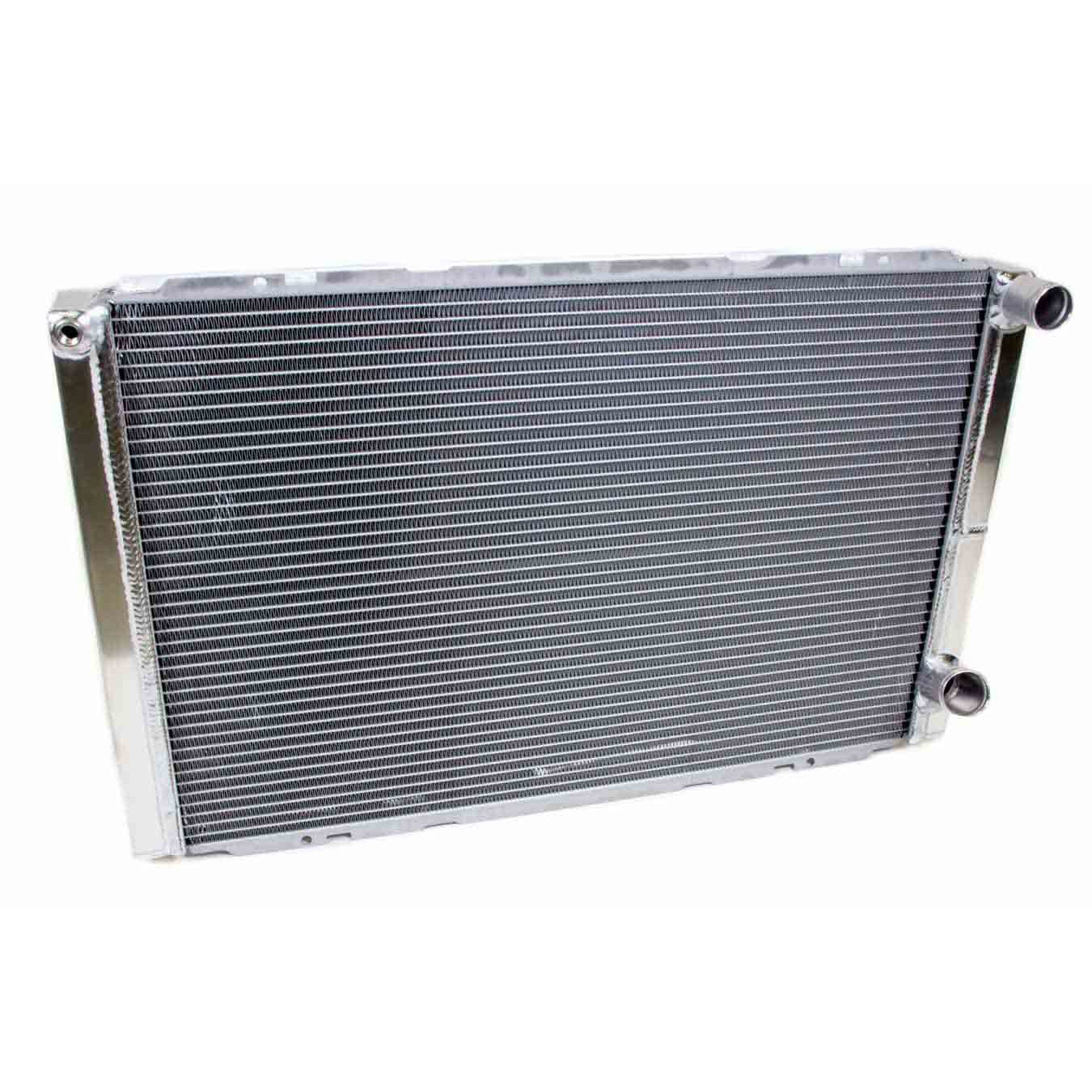 Howe Aluminum Dual Pass Radiator - 19" x 31" x 3" - Chevy - No Filler