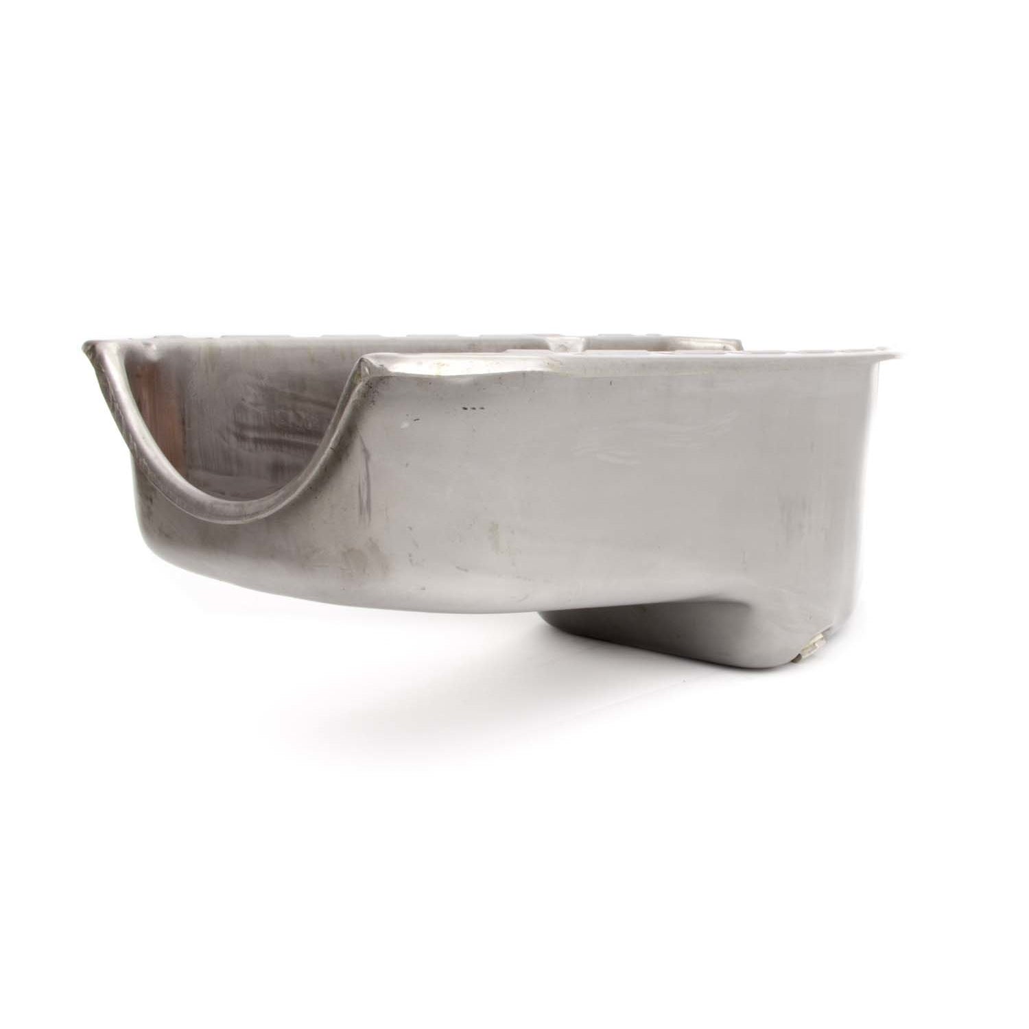 Racing Power Rear Sump Oil Pan - 4 Quart - Stock Depth - 2 Piece Seal - Small Block Chevy R9092RAW