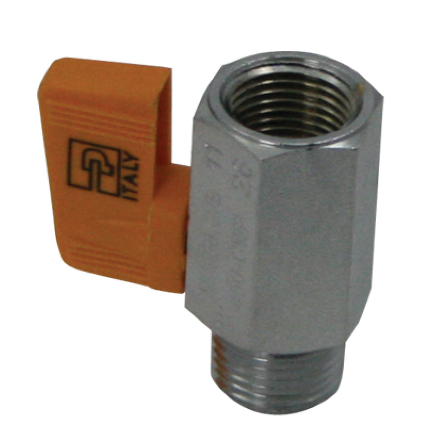 Moroso Shut Off Valve - Manual - 3/8" NPT Male to 3/8" NPT Female - Steel