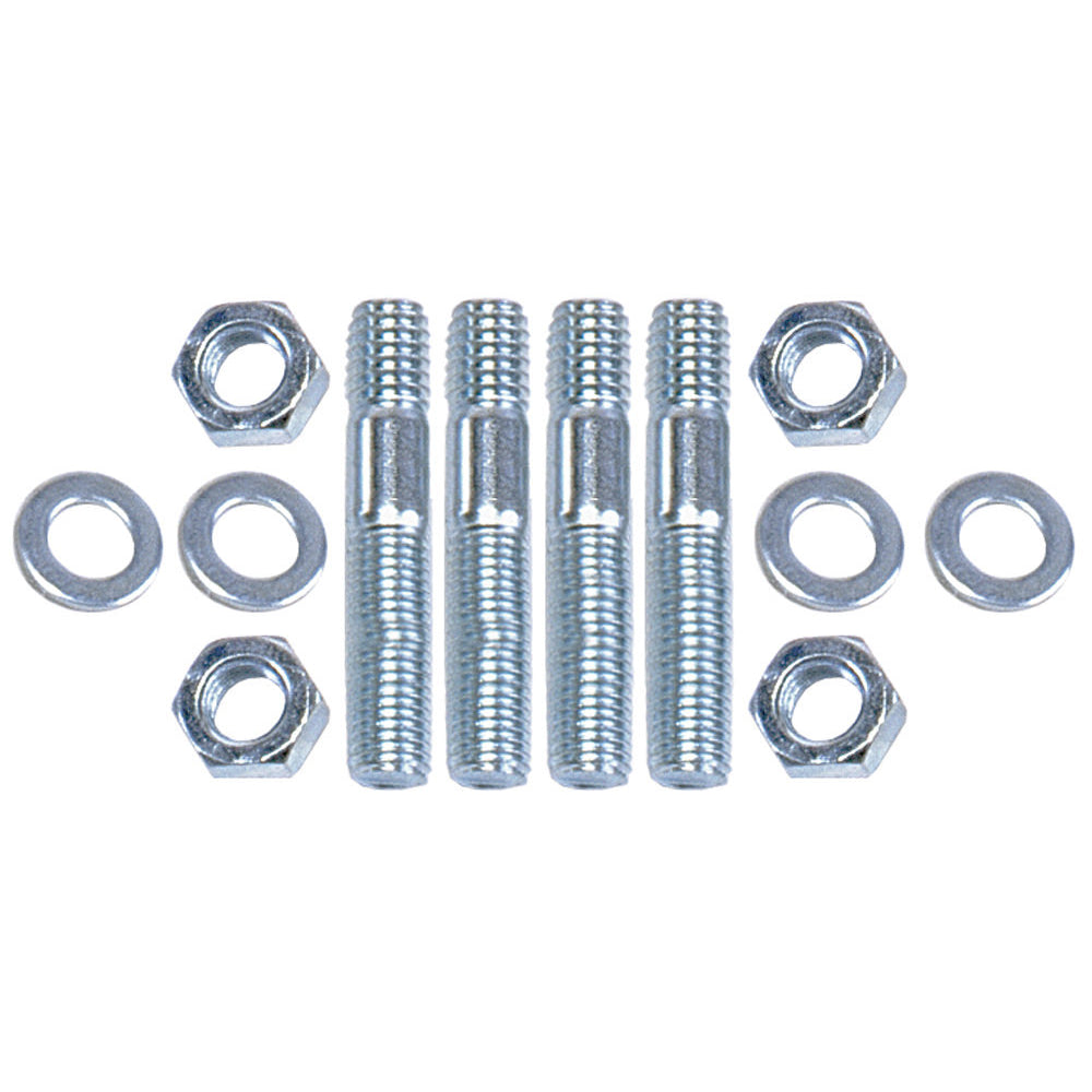 Trans-Dapt Carburetor Stud Kit - 1-3/8" Long x 5/16" Coarse/Fine Thread