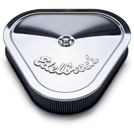 Edelbrock Pro-Flo Chrome Air Cleaner - Triangular