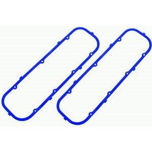Racing Power Blue Rubber BB Chevy Valve Cover Gaskets Pair