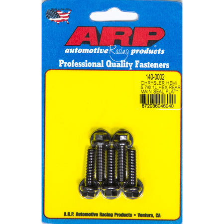 ARP Hex Head Rear Motor Cover Bolt Kit Chromoly Black Oxide Mopar Modular Hemi - Kit