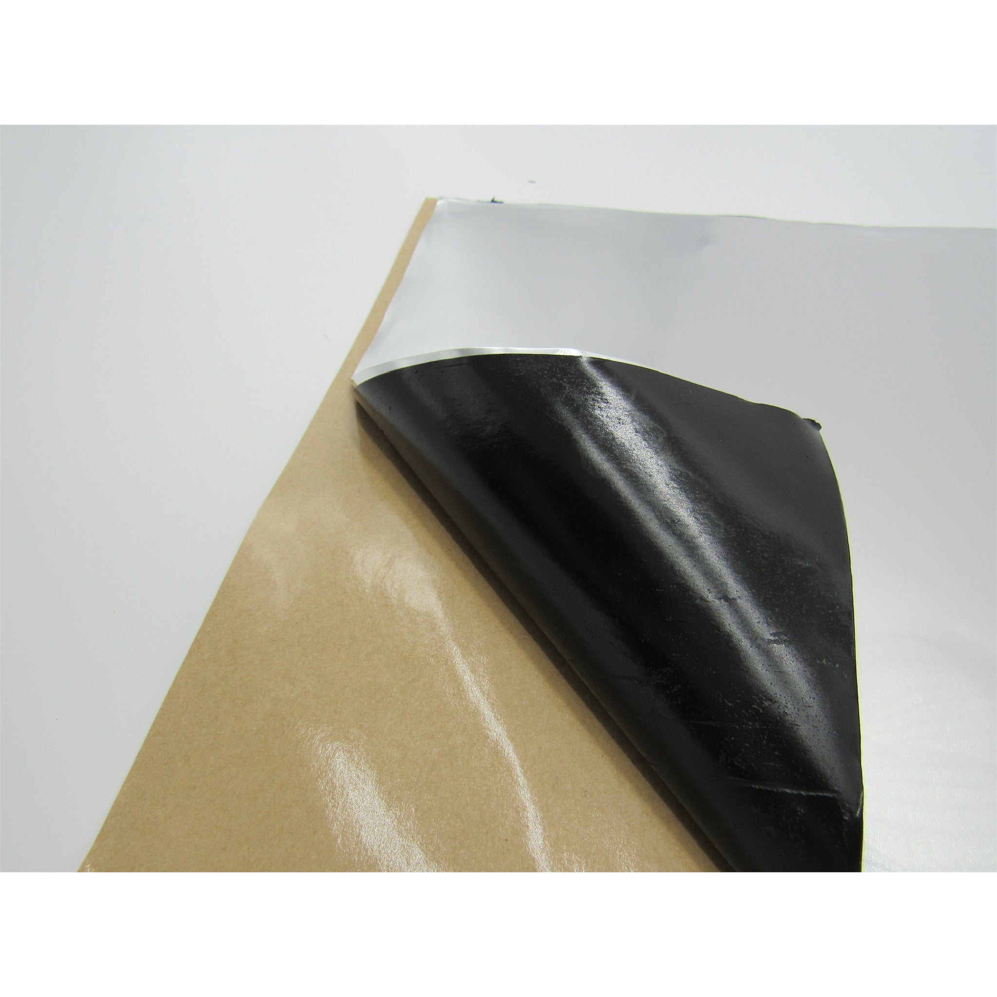 Hushmat Ultra Starter Kit Heat and Sound Barrier 12 x 12" Sheet 1/8" Thick Rubber - Silver