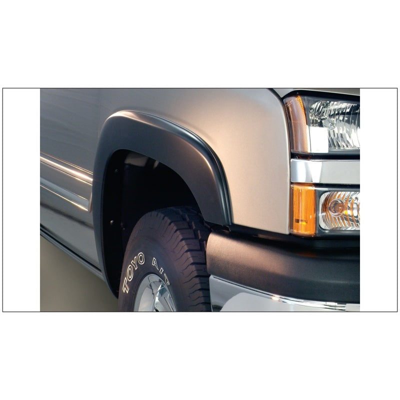 Bushwacker OE Style Front / Rear Fender Flare - 0.75 in Wide - Black - GM Fullsize Truck 2003-07