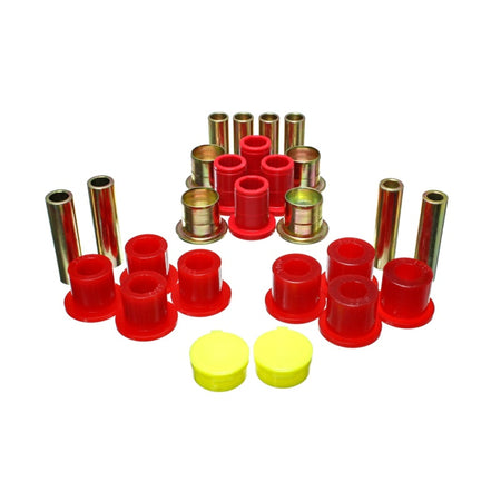 Energy Suspension Hyper-Flex Control Arm Bushing Front Upper/Lower - Dodge Fullsize SUV - Red