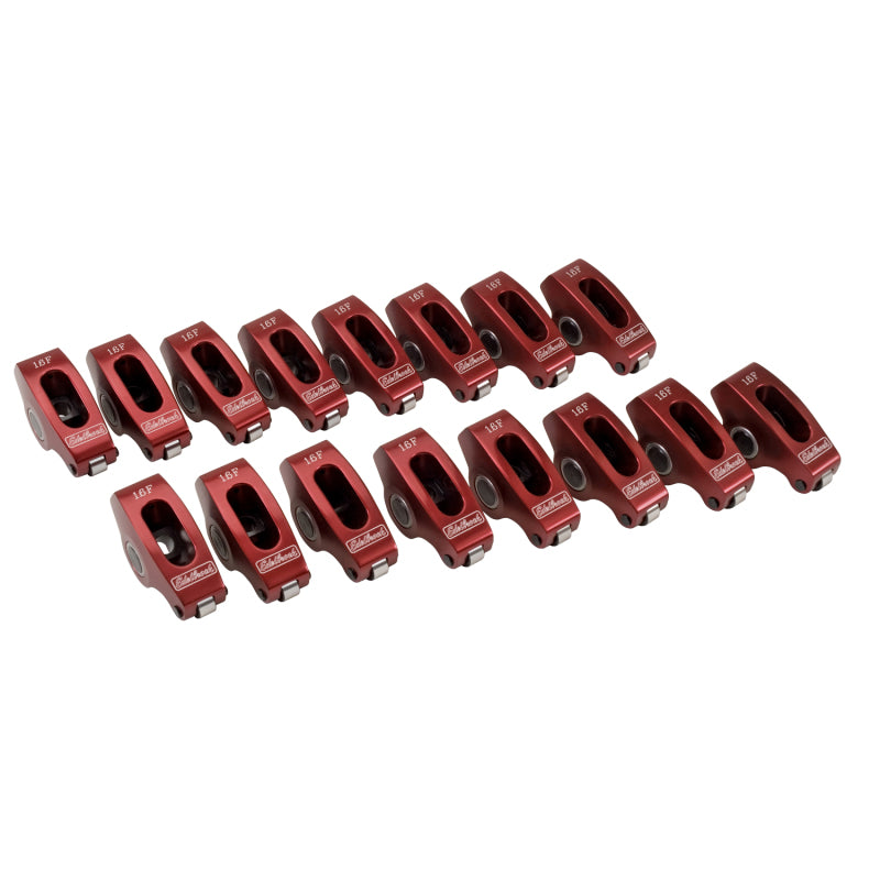 Edelbrock SB Ford Roller Rocker Arm Set - 1.6 Ratio 3/8 Stud