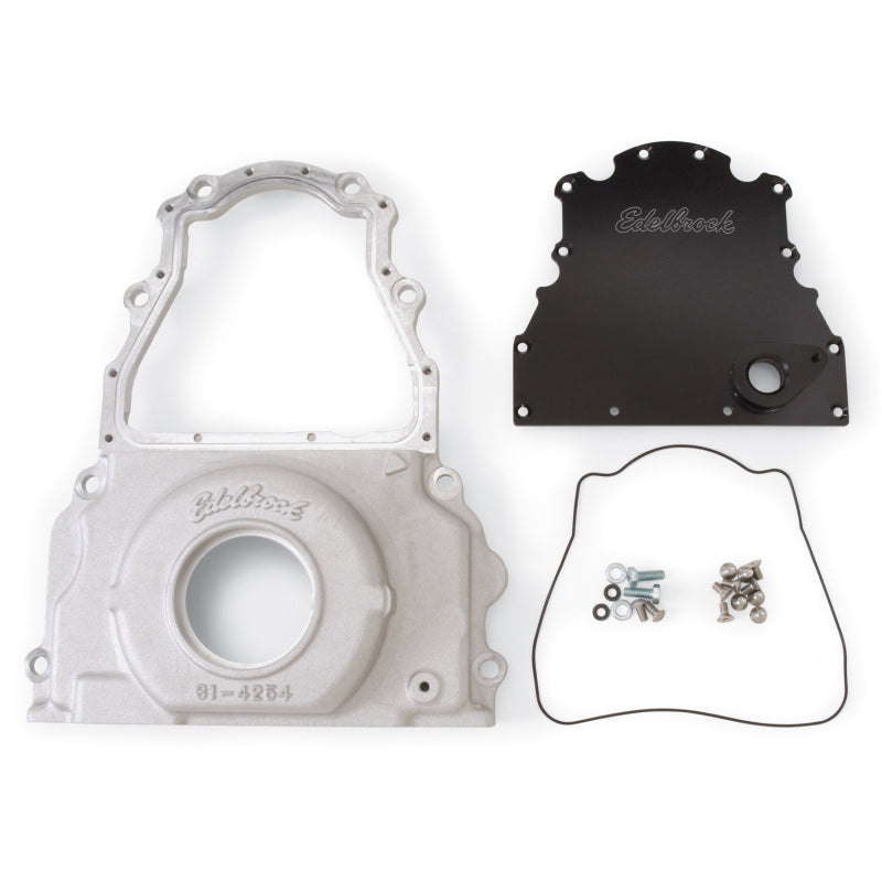 Edelbrock Aluminum Timing Cover - GM GEN IV and LS2/7 and Early Model Trucks