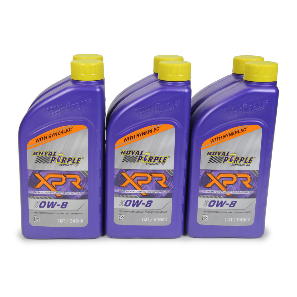 Royal Purple® XPR 0w10 Racing Oil - 1 Quart (Case of 6)