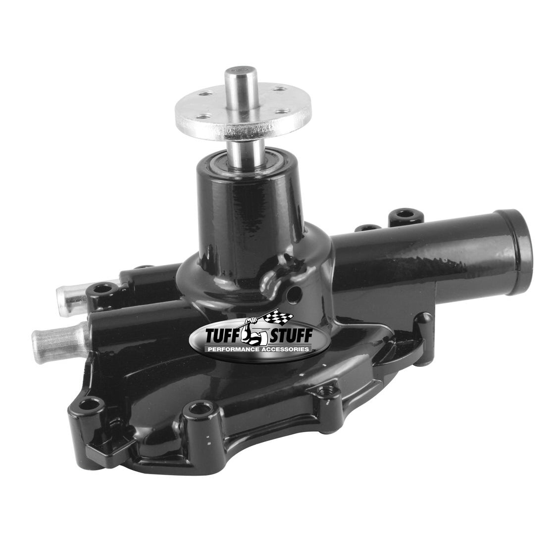 Tuff-Stuff Supercool Water Pump - High-Volume - Black - Ford Mustang 1968-93