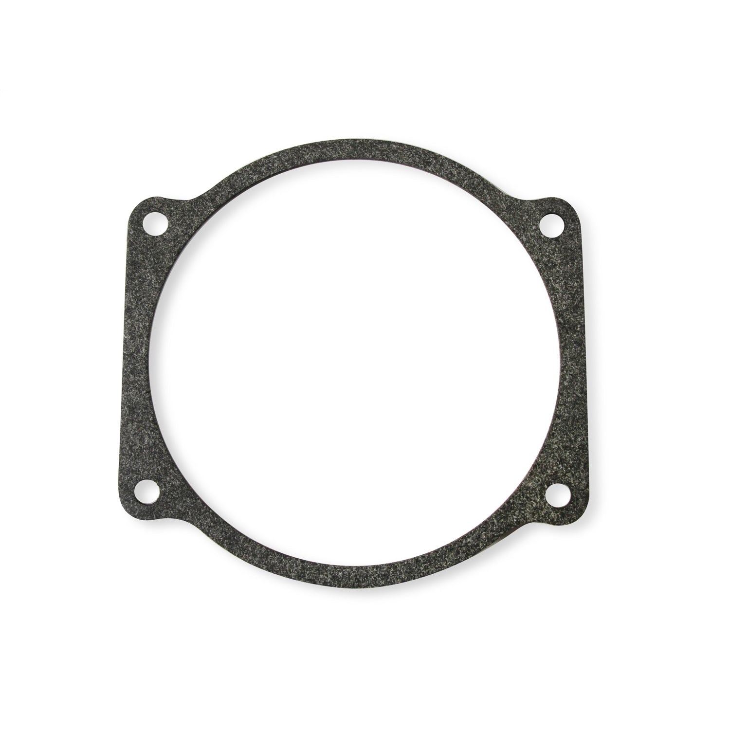 Holley EFI Throttle Body Adapter - Elbow - Aluminum - Black - GM LS-Series to 4150 Mounting Flange