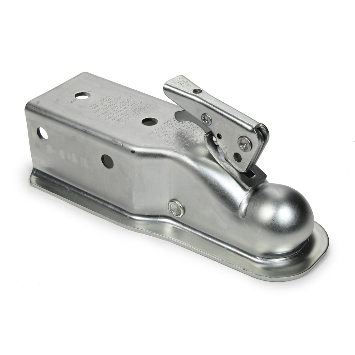 Fulton Class III Trailer Coupler Kit - 5000 lb. - 2" Ball - 3" Channel - Steel - Zinc Oxide