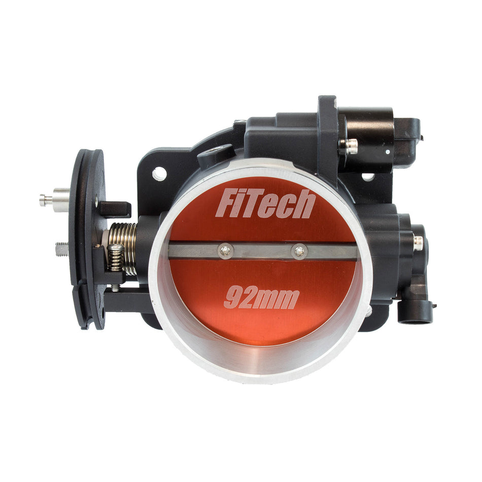 FiTech Multi-Port Injection Throttle Body - 92 mm Diameter - Black - GM LS-Series