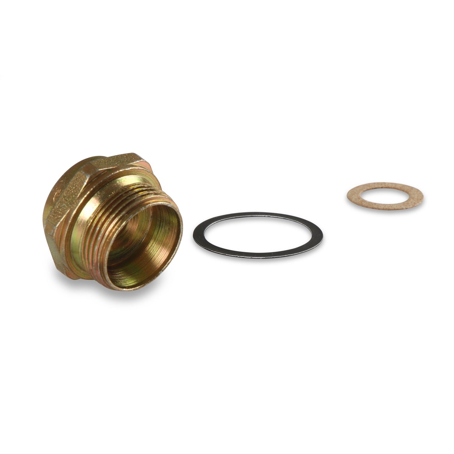 Holley Inverted Flare Fitting - Tube 3/8" Thread 7/8"20 x 5/8"18 - Fits Center Hung Float Bowls