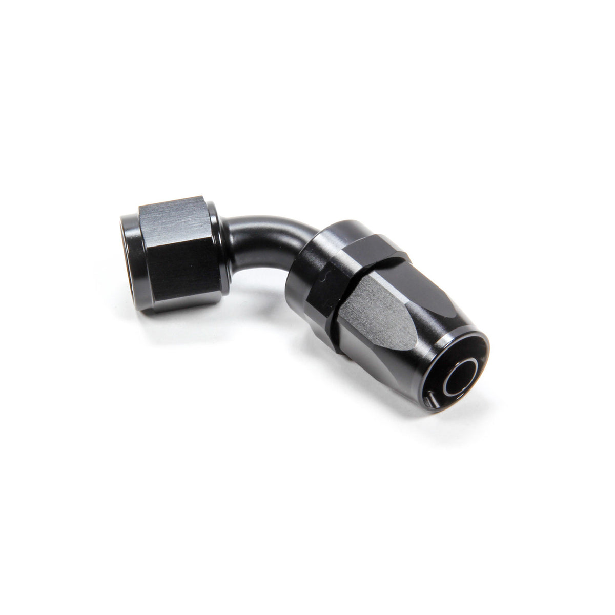 Triple X Race Co. Hose End Fitting 60 Degree 6 AN Hose to 6 AN Female Swivel - Aluminum