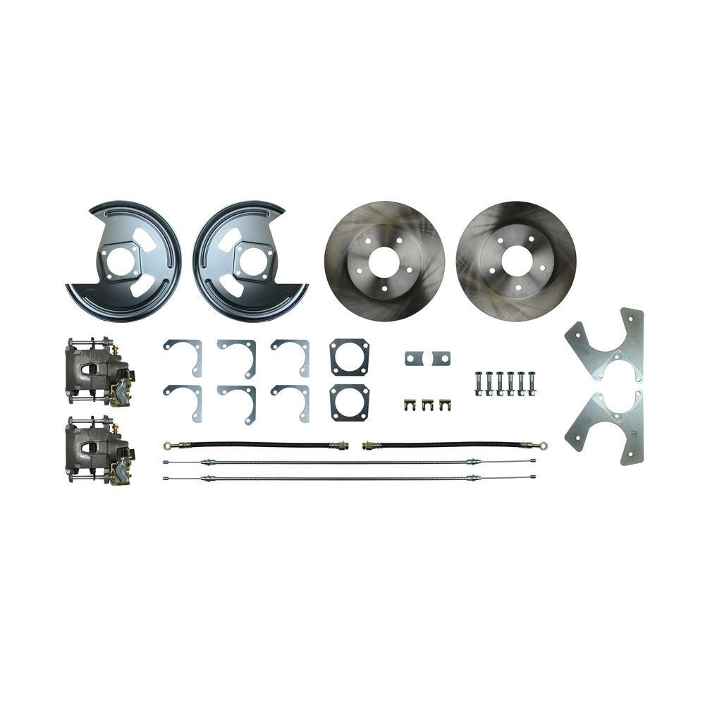 Right Stuff Detailing Disc Conversion Brake System Rear 1 Piston 11.25" Rotors - Offset Hat