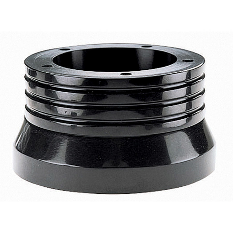 Grant Billet Installation Kit - Black Polished - 5 Bolt Steering Wheel / Security System