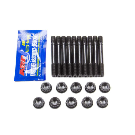 ARP Hex Nuts Main Stud Kit 2-Bolt Mains Chromoly Black Oxide - BMW 4-Cylinder