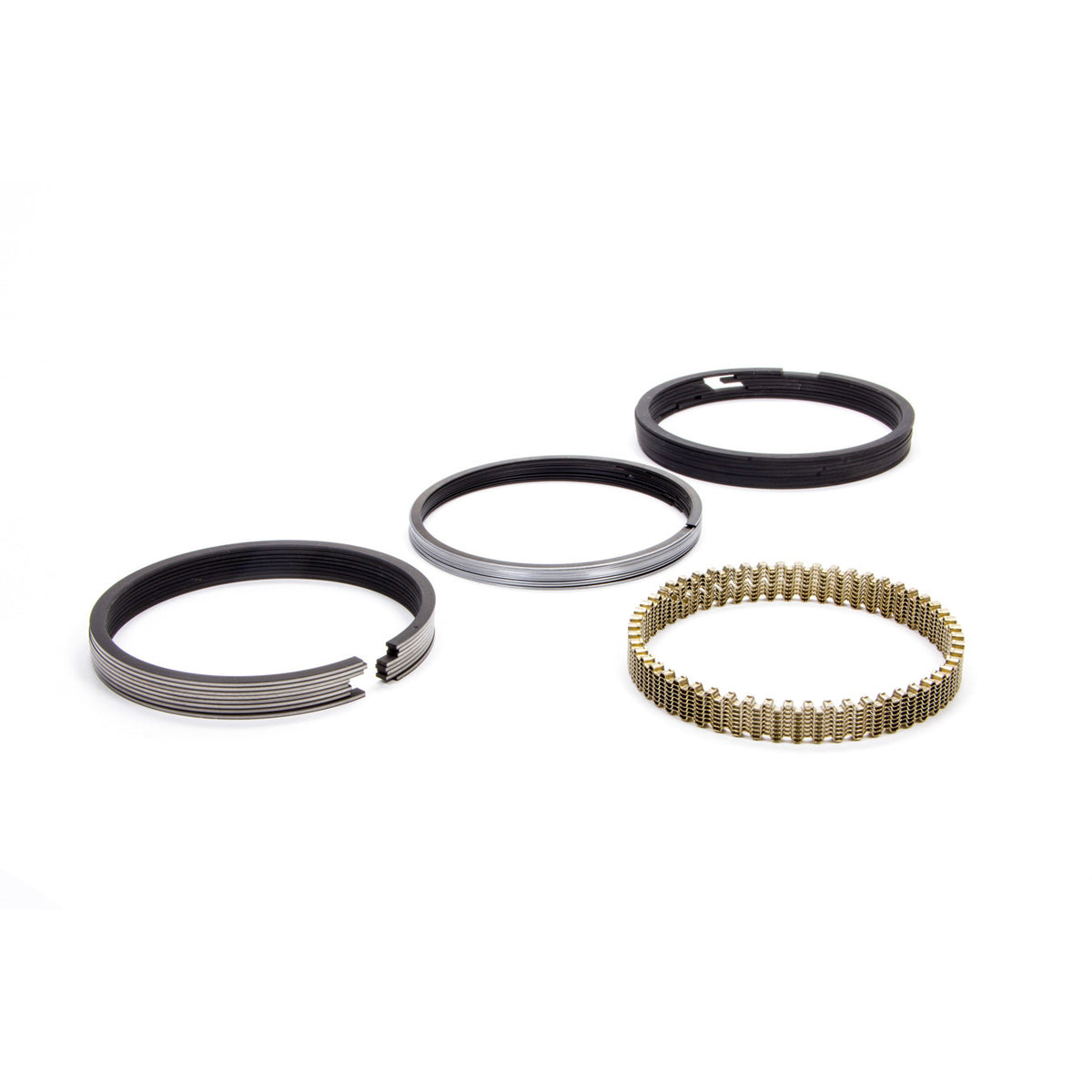 Hastings Tough Guy Racing File-Fit Piston Ring Set - Bore Size: 4.060" Top Ring: 1/16", Second Ring: 1/16", Oil Ring: 1/8"